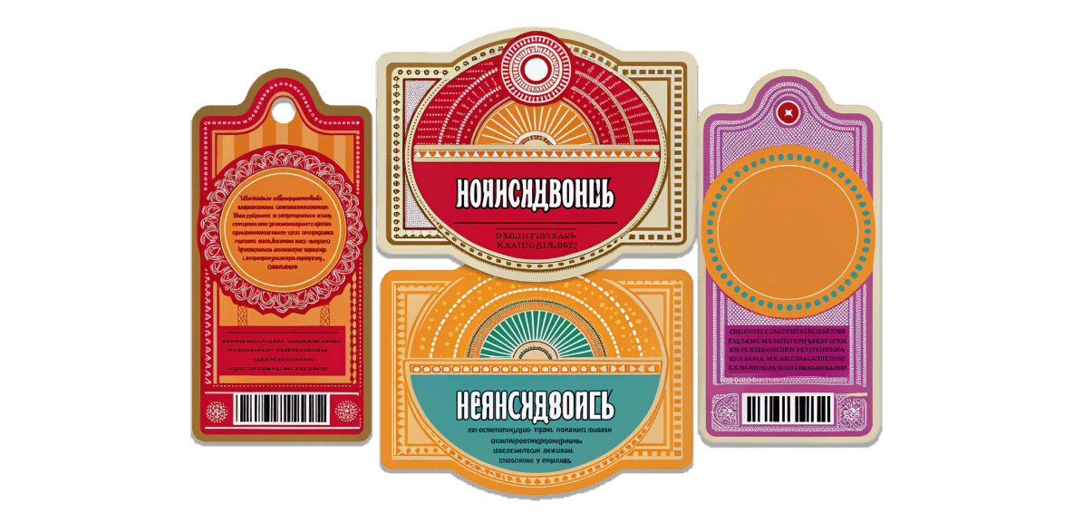 Этикетки по форме в Copy.ru