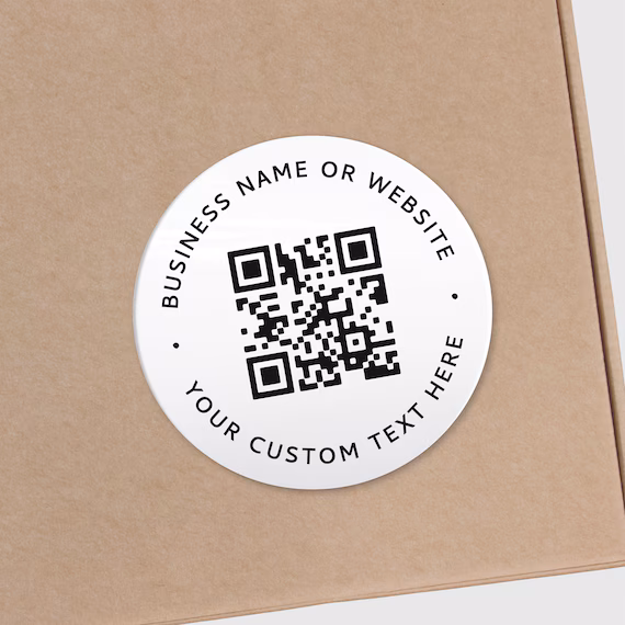 Наклейки с QR-кодом в Copy.ru
