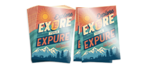 Печать листовок с ламинацией