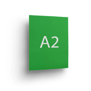 A2 formatidagi plakatlarni chop etish