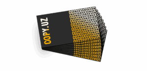 Визитки с ламинацией в Copy.uz