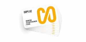 Визитки со скруглением углов в Copy.uz